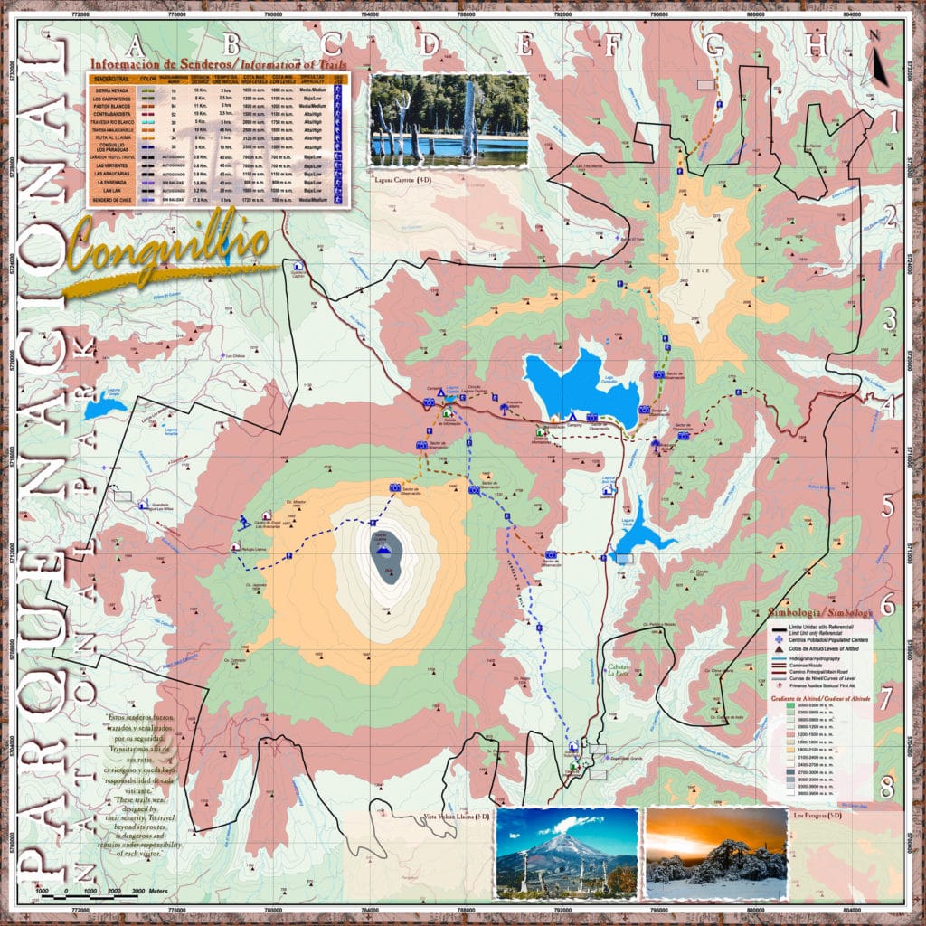 senderos del Parque Conguillio