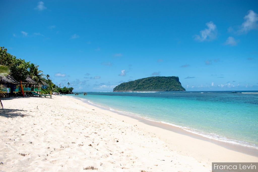 Playa de Lalomanu, la más linda de Samoa