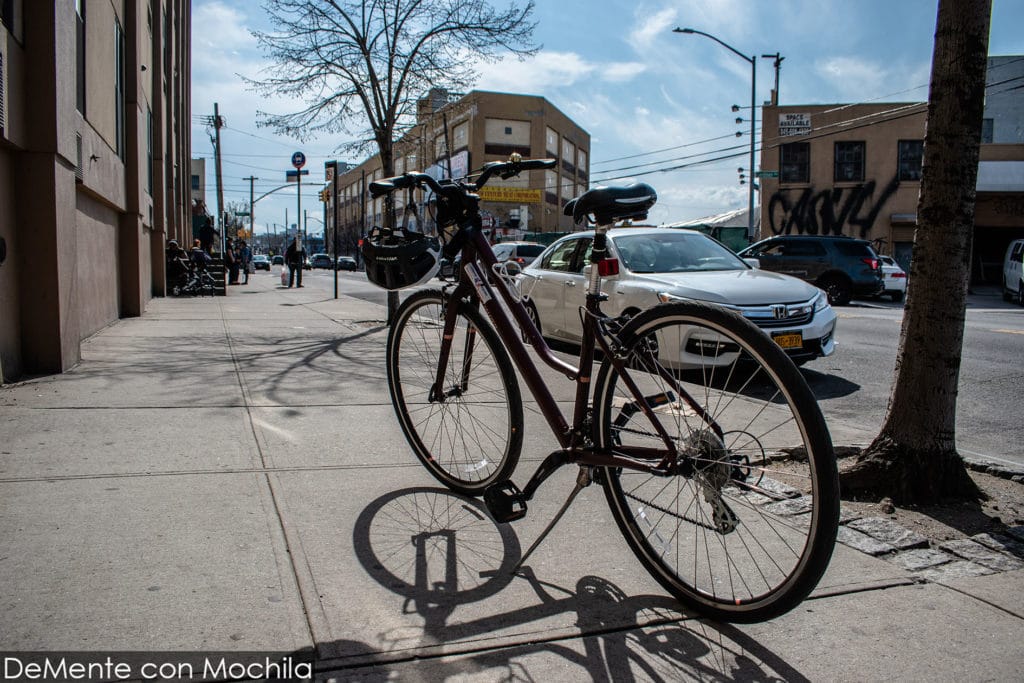 Modelo de la bicicleta alquilada. 