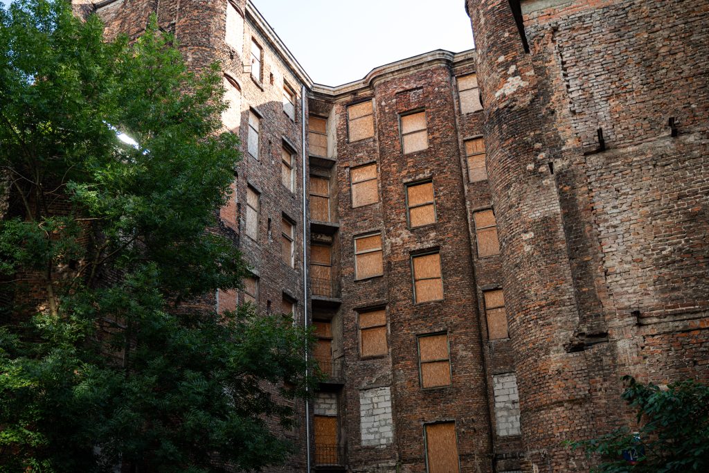 Edificio original del gueto de varsovia