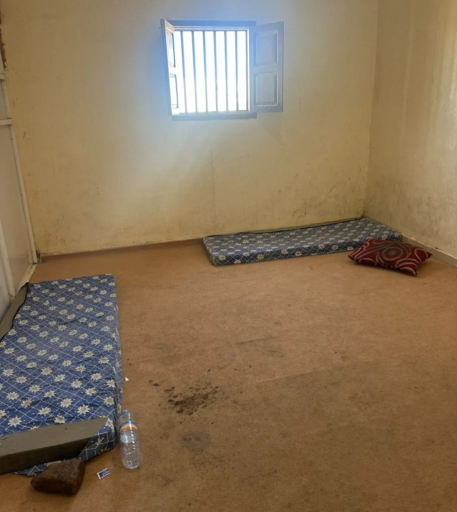 sala de espera en la frontera marruecos mauritania