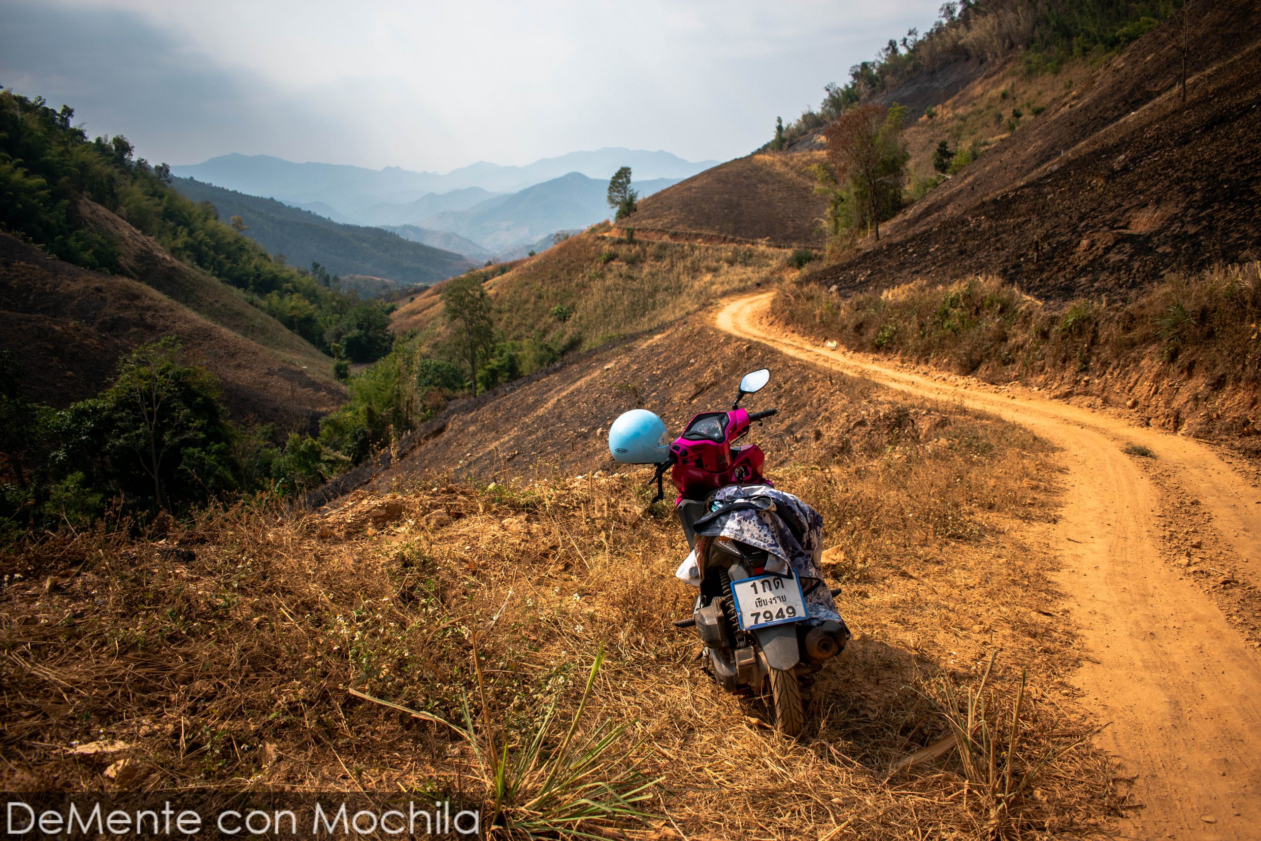 Norte de Tailandia en moto