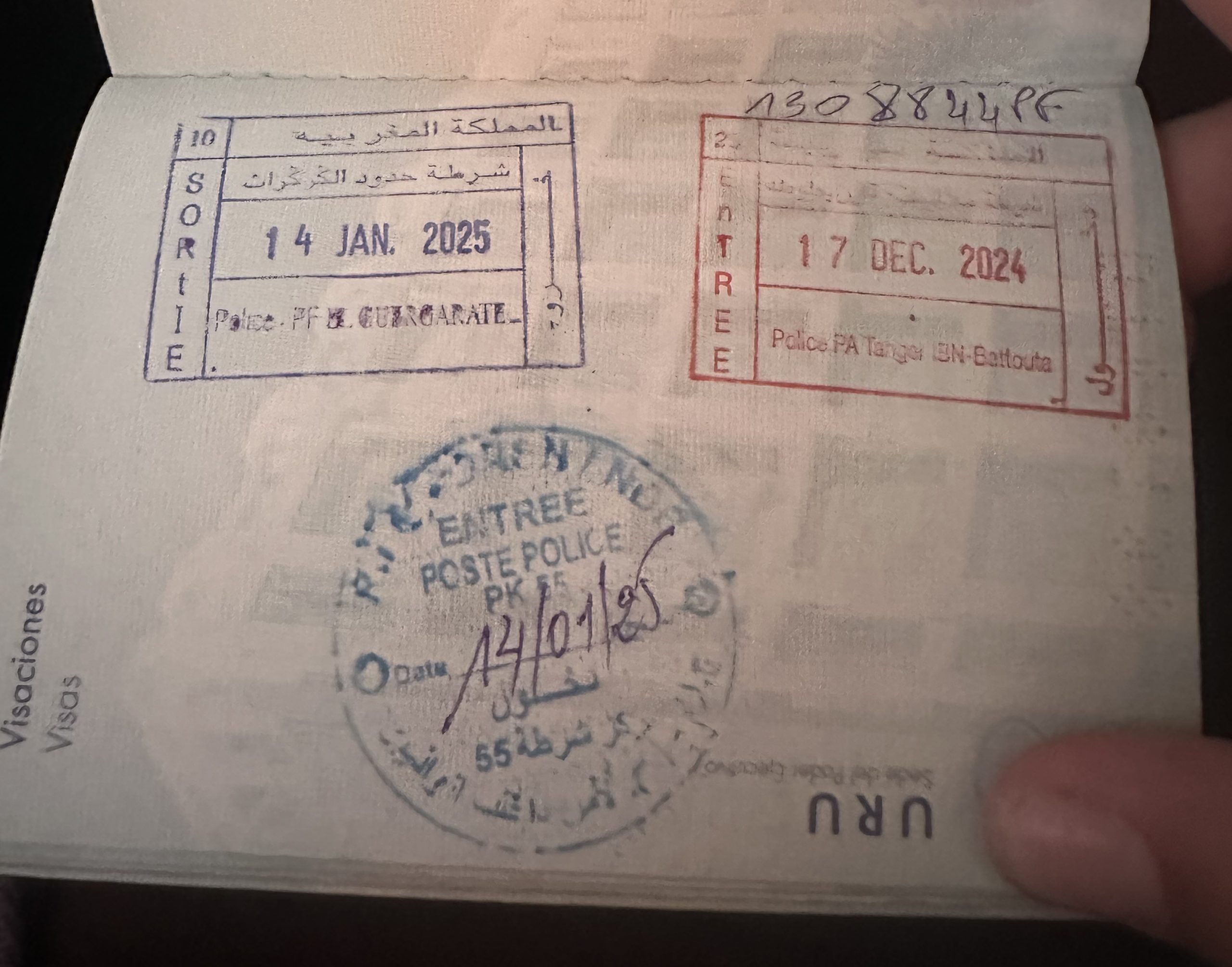 Frontera Marruecos – Mauritania en transporte público